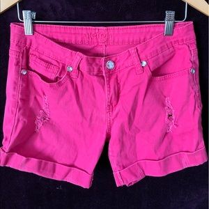 Pink shorts